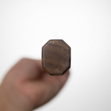 Load image into Gallery viewer, Sakai Ichimonji Chromax Wa-Santoku, walnut wa-handle, bottom view