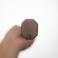 Image de chargement dans la visionneuse de la galerie, Sakai Ichimonji Mitsuhide, Chromax Wa-Gyuto Japanese knife, made in Japan, octagonal walnut handle, bottom view