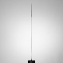 Image de chargement dans la visionneuse de la galerie, Couteau Wa-Santoku acier argenté no.3 manche en noyer - Fabriqué par Satoshi Nakagawa