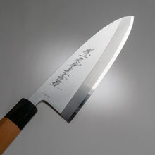 Carica immagine in Gallery Viewer, A carbon steel deba knife for high quality fish filleting and bone work