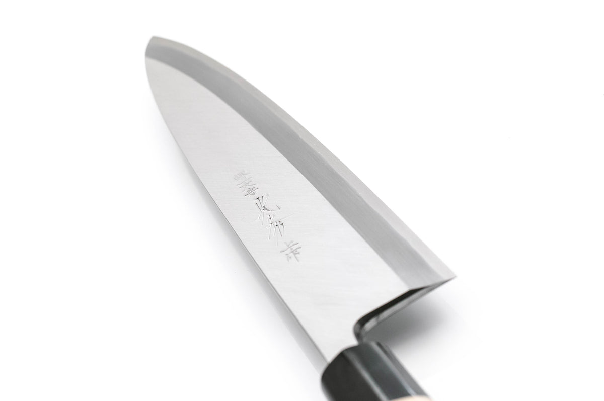 White Steel #2 Kasumi Mioroshi Deba Knife – SAKAI ICHIMONJI MITSUHIDE