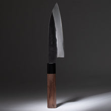 Load image into Gallery viewer, A knife traditionally used to prepare meals on boats, the funayuki is now double-edged and used in the home!