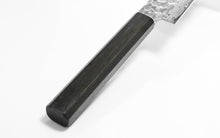 Cargar imagen en el visor de la galería, A long wooden handled Japanese knife for slicing proteins