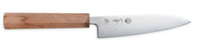 Cargar imagen en el visor de la galería, SLD steel Japanese petty knife with olive wood handle