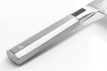 Cargar imagen en el visor de la galería, Octagonal stainless steel handle of Kirameki Gyuto Chef Knife – lightweight, hygienic, and ergonomic design