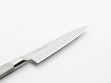 Cargar imagen en el visor de la galería, Cuchillo Kirameki Petty Acero Inoxidable VG-1 ( Filo Granton ) con Mango de Acero