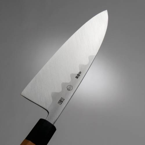 青一鋼紋鍛錬出刃– SAKAI ICHIMONJI MITSUHIDE