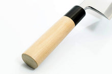 Load image into Gallery viewer, White Steel #2 Tan Kasumi Deba Knife