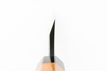 Cargar imagen en el visor de la galería, Deba knives are thick, but Mioroshi are thinner allowing for more nimble work.