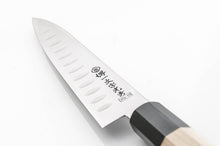 Load image into Gallery viewer, Ichimonji VG-10 Wa-Petty Knife ( Granton Edge )