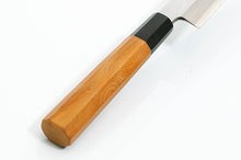 將圖像加載到圖庫查看器中, Yew wood helps prevent damage to the knife tang protected inside.