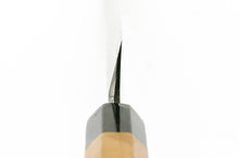 將圖像加載到圖庫查看器中, A thin knife with a deep bevel lean, this pushes fish away from the knife beautifully.