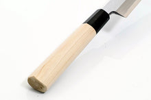 Load image into Gallery viewer, The D-shape magnolia handle provides a comfortable yet light grip for right-handed users.