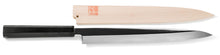Load image into Gallery viewer, VG-10 Honyaki Mirror Finish Yanagiba Knife 330mm