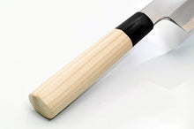 Load image into Gallery viewer, White Steel #2 Tan Kasumi Usuba Knife ( Kamagata Type )