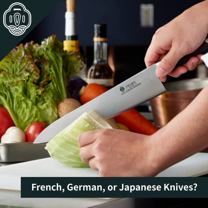 French Vs. German Vs. Japanese Knives