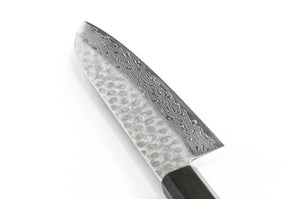 Couteau Wa Santoku - AUS10 - Sazanami Damas