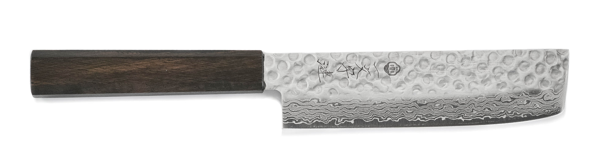 AUS10 Sazanami Damascus Nakiri