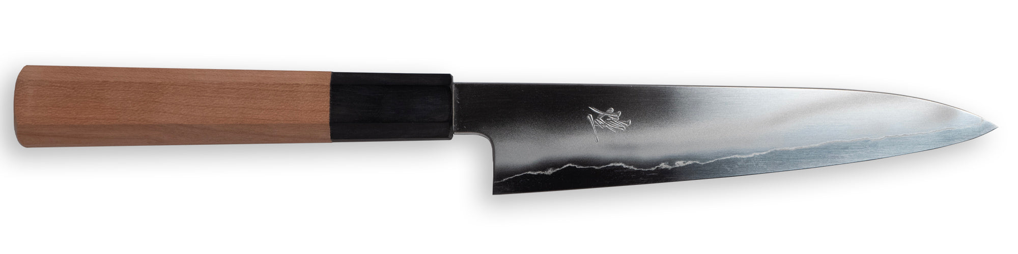 Nakagawa Satoshi Forged - Kirameki Silver Steel #3 Wa-Petty with Sakura Wood Handle