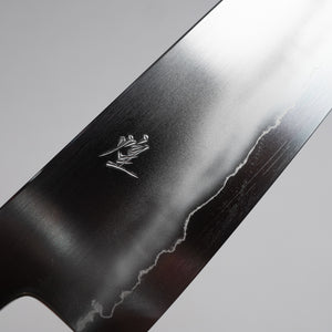 Nakagawa Satoshi Forged - Kirameki Silver Steel #3 Wa-Santoku with Sakura Wood Handle