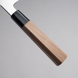 Nakagawa Satoshi Forged - Kirameki Silver Steel #3 Wa-Santoku with Sakura Wood Handle