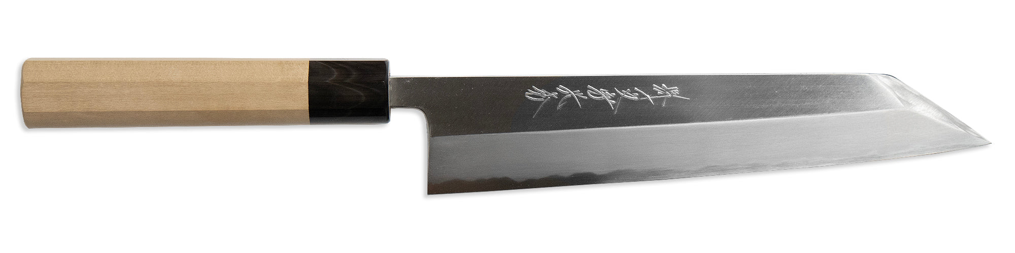 Acero Blanco #1 Montanren Kiritsuke-Gyuto Cuchillo Chef ( Filo Simple )