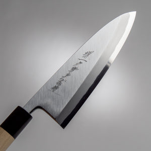 Couteau Deba - acier carbone bleu no.2 - Hongasumi