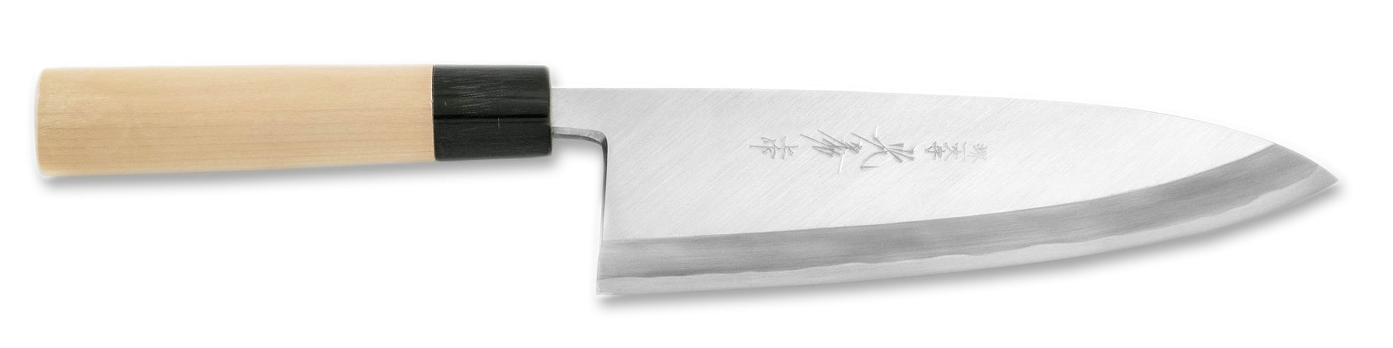 White Steel #2 Kasumi Deba Knife