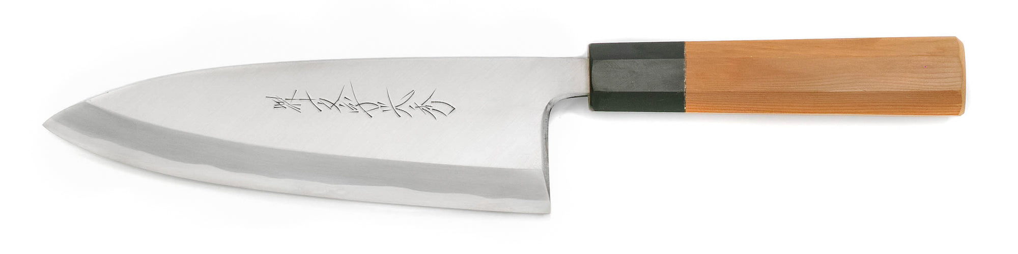 Cuchillo Montanren Deba Acero Blanco #1  ( Mano Izquierda )