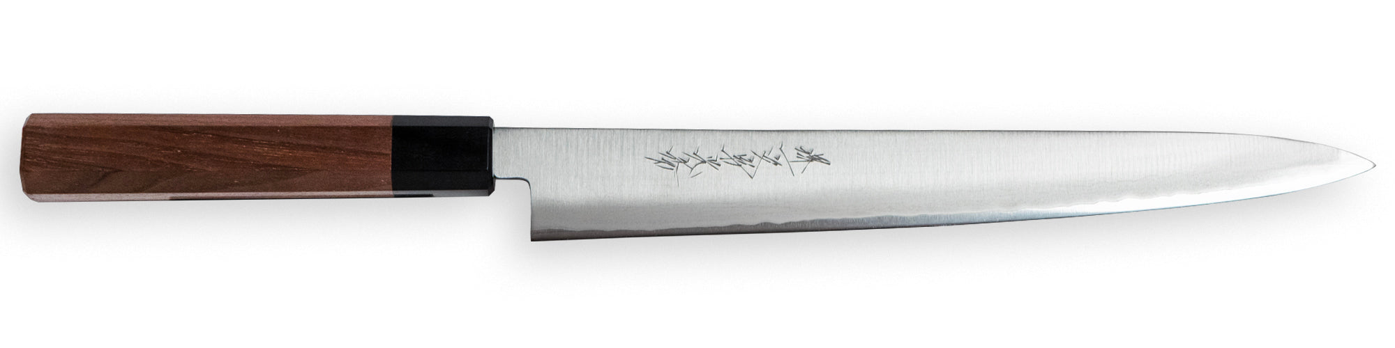 Silver Steel #3 Sujihiki Knife Walnut Handle