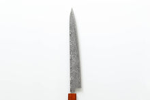 Image de chargement dans la visionneuse de la galerie, Couteau Sujihiki Damas- AUS10 - Série Rin
