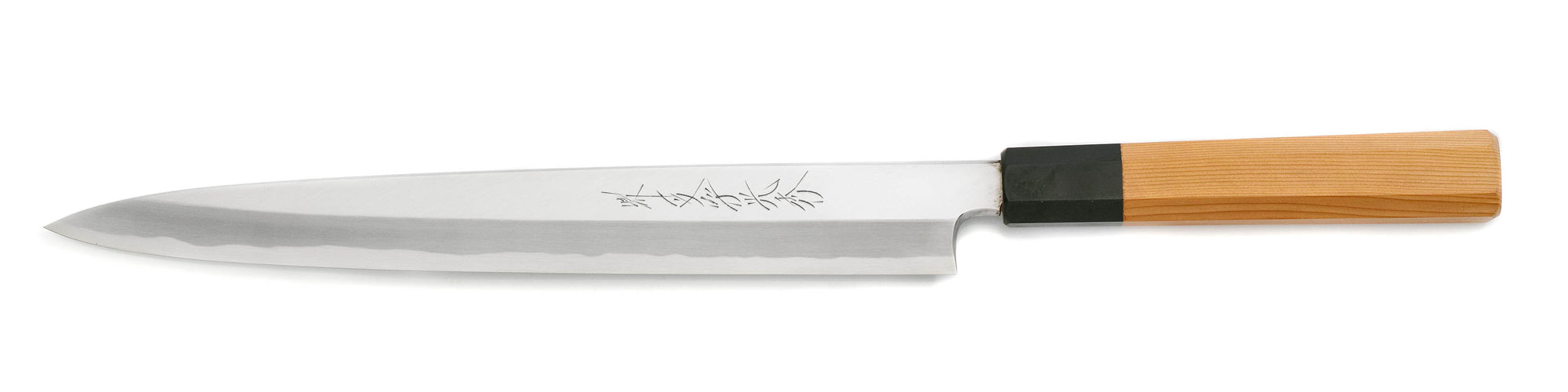 White Steel #1 Montanren Yanagiba Knife ( Left Hand )