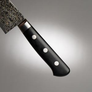 Cuchillo Kirameki Gyuto damasco soldado en forja 