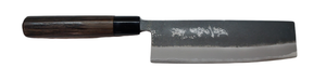 Couteau Nakiri - acier carbone blanc no.2 - MINE Kurouchi 