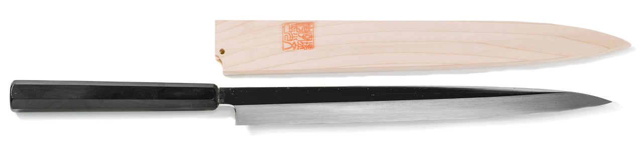 Couteau Fugubiki - VG10 - Honyaki miroir avec fourreau