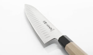Couteau Wa Gyuto - VG10 - lame alvéolée