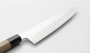 Couteau Wa Gyuto - VG10 - lame alvéolée
