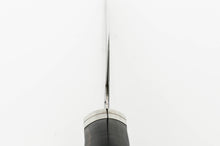 Image de chargement dans la visionneuse de la galerie, Couteau Wa Gyuto - VG10 - manche ébène &amp; argent nickel lame alvéolée
