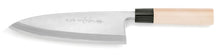 Load image into Gallery viewer, White Steel Kasumi Deba Knife 210mm Left-Hander
