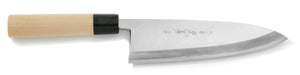 Couteau de deba kasumi en acier blanc 210 mm