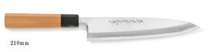 White Steel#1 Montanren Mioroshi Deba Knife 210mm
