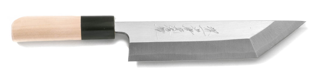 Blue Steel Hongasumi Edo Type Unagi Saki Knife 195mm