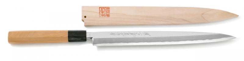 河豚引き包丁 ※青鋼 別打 刺身 刃渡24.5㎝ 全長39.7㎝