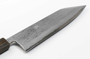 Couteau Kiritsuke Deba - acier carbone bleu no.1 - Suminagashi