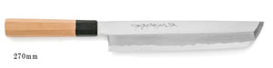 White Steel#1 Montanren Hamo Honekiri Knife 270mm