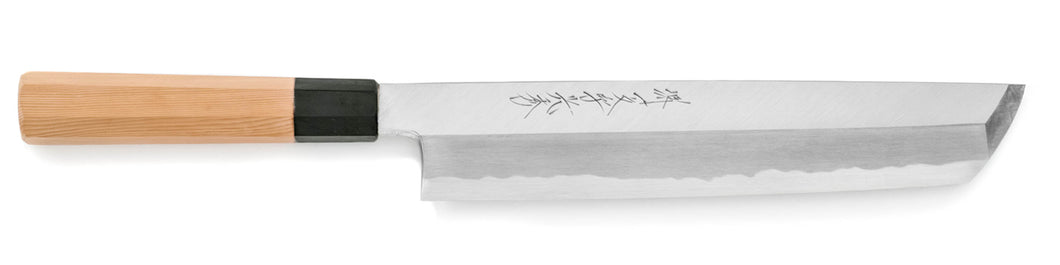 White Steel#1 Montanren Hamo Honekiri Knife 300mm