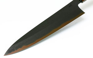 Black Gyuto Chef knife with Japanese Style handle