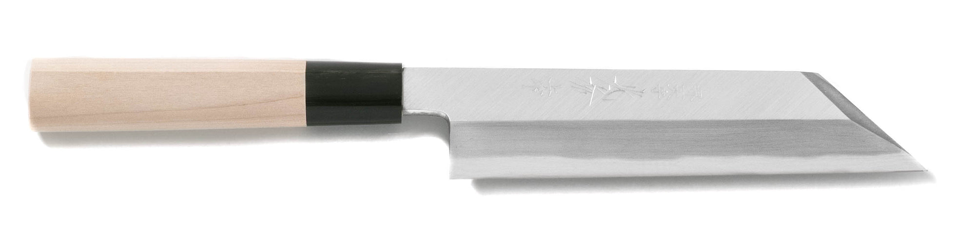 White Steel Kasumi Kenmuki Knife 180mm