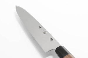 Couteau Yanagiba - acier argenté no.3 - Hakugin avec fourreau