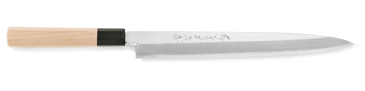 Ichimonji Silver Steel #3 Kasumi Yanagiba Knife – SAKAI ICHIMONJI